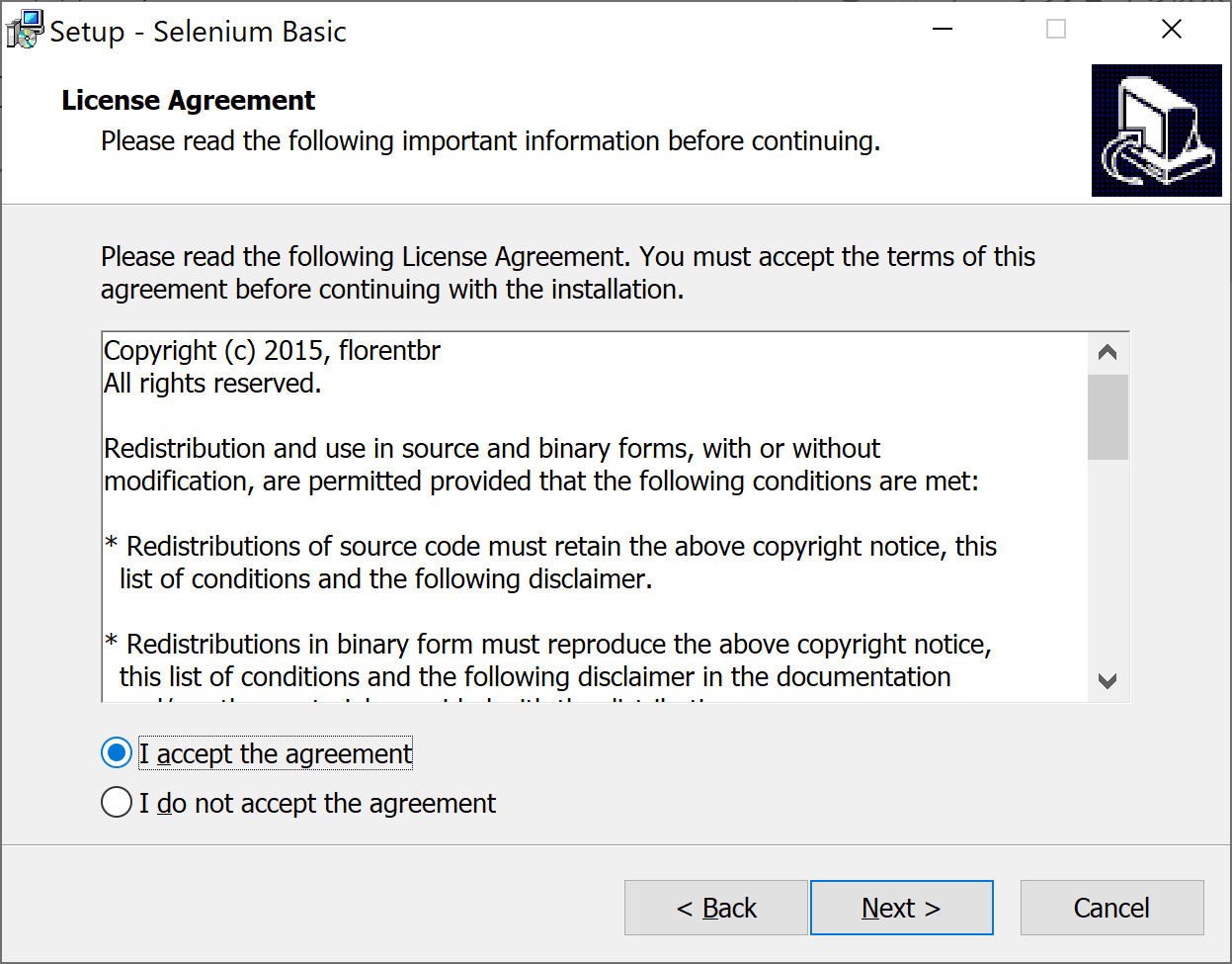 SeleniumBasic インストール | Programan